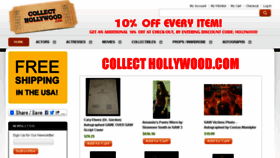 What Collecthollywood.com website looked like in 2014 (10 years ago)