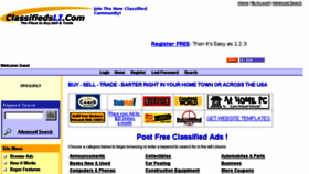 What Classifiedsli.com website looked like in 2014 (10 years ago)