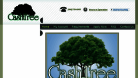 What Cashtree.com website looked like in 2014 (10 years ago)