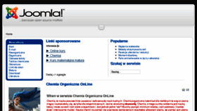 What Chemorganiczna.com website looked like in 2014 (10 years ago)