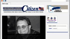 What Citizennewspaper.com website looked like in 2014 (10 years ago)