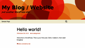 What Colombonight.com website looked like in 2014 (10 years ago)