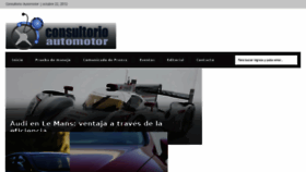 What Consultorioautomotor.com website looked like in 2014 (11 years ago)