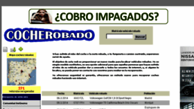 What Cocherobado.net website looked like in 2014 (10 years ago)