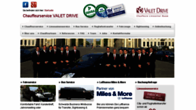 What Chauffeurservice.de website looked like in 2014 (10 years ago)