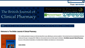 What Clinicalpharmacy.org.uk website looked like in 2014 (10 years ago)