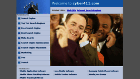 What Cyber411.com website looked like in 2014 (10 years ago)