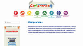 What Comprendemas.com website looked like in 2014 (10 years ago)