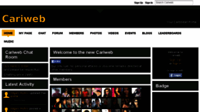 What Cariweb.com website looked like in 2014 (10 years ago)
