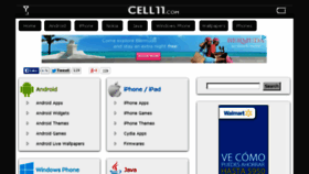 What Cell11.com website looked like in 2014 (10 years ago)