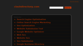 What Clashdirectory.com website looked like in 2014 (10 years ago)