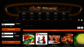 What Clubmuzon.com website looked like in 2014 (10 years ago)