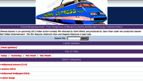What Chennaiexpress.mobi website looked like in 2014 (10 years ago)