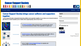 What Cancersupportsociety.com website looked like in 2014 (10 years ago)