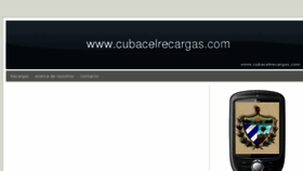 What Cubacelrecargas.com website looked like in 2014 (10 years ago)