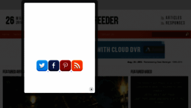 What Cyberfeeder.com website looked like in 2014 (12 years ago)