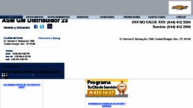 What Chevroletcajeme.com.mx website looked like in 2014 (10 years ago)