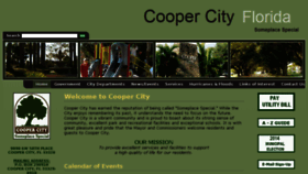 What Coopercityfl.org website looked like in 2014 (10 years ago)