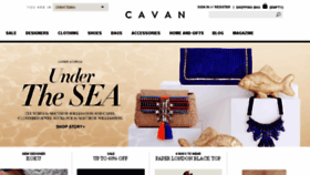 What Cavan.com website looked like in 2014 (10 years ago)