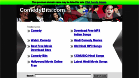 What Comedybits.com website looked like in 2014 (10 years ago)