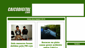 What Caicodigital.com website looked like in 2014 (10 years ago)