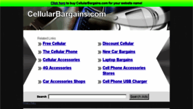 What Cellularbargains.com website looked like in 2014 (10 years ago)