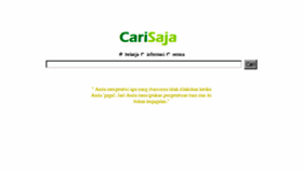 What Carisaja.com website looked like in 2014 (10 years ago)