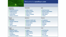 What Carefour.com website looked like in 2014 (10 years ago)