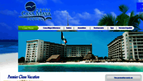 What Casamayaresort.com website looked like in 2014 (10 years ago)