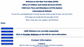 What Ccta-newyork.com website looked like in 2014 (10 years ago)