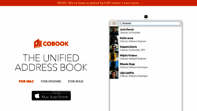 What Cobookapp.com website looked like in 2014 (10 years ago)