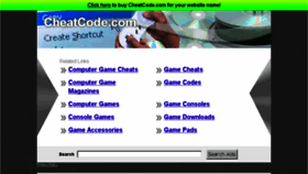 What Cheatcode.com website looked like in 2014 (10 years ago)