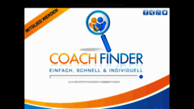 What Coachfinder.eu website looked like in 2014 (10 years ago)