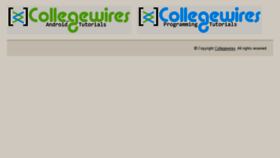 What Collegewires.com website looked like in 2014 (10 years ago)