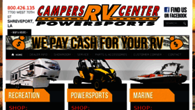 What Campersrvcenter.com website looked like in 2014 (10 years ago)
