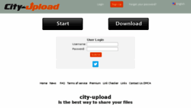 What City-upload.com website looked like in 2014 (10 years ago)
