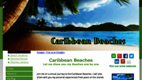 What Caribeaches.com website looked like in 2014 (10 years ago)