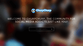 What Churpchurp.com website looked like in 2014 (10 years ago)