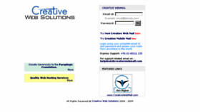 What Creativewebhosting.us website looked like in 2014 (10 years ago)