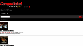 What Computicket.mobi website looked like in 2014 (9 years ago)