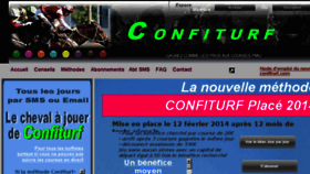 What Confiturf.com website looked like in 2014 (9 years ago)