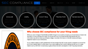 What Compliance-sec.com website looked like in 2014 (9 years ago)