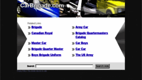 What Carbrigade.com website looked like in 2014 (9 years ago)