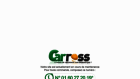 What Carross.be website looked like in 2014 (9 years ago)