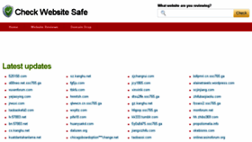 What Checkwebsitesafe.net website looked like in 2014 (9 years ago)