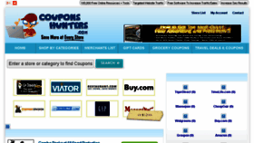 What Couponshunters.com website looked like in 2014 (9 years ago)