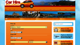 What Carhiremallorca.co.uk website looked like in 2014 (9 years ago)