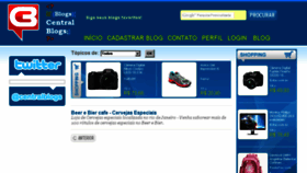 What Centralblogs.com.br website looked like in 2014 (10 years ago)