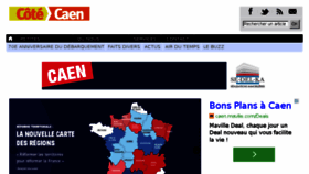 What Cotecaen.fr website looked like in 2014 (9 years ago)
