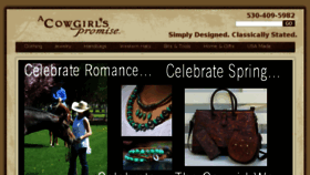 What Cowgirlspromise.com website looked like in 2014 (9 years ago)